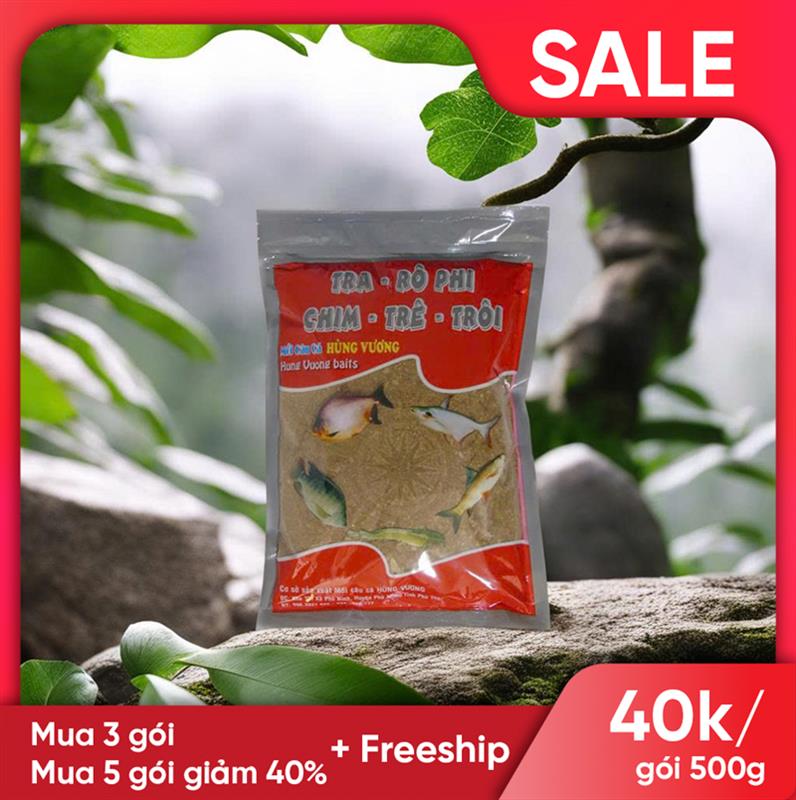 Mồi câu cá Rô phi (500g)